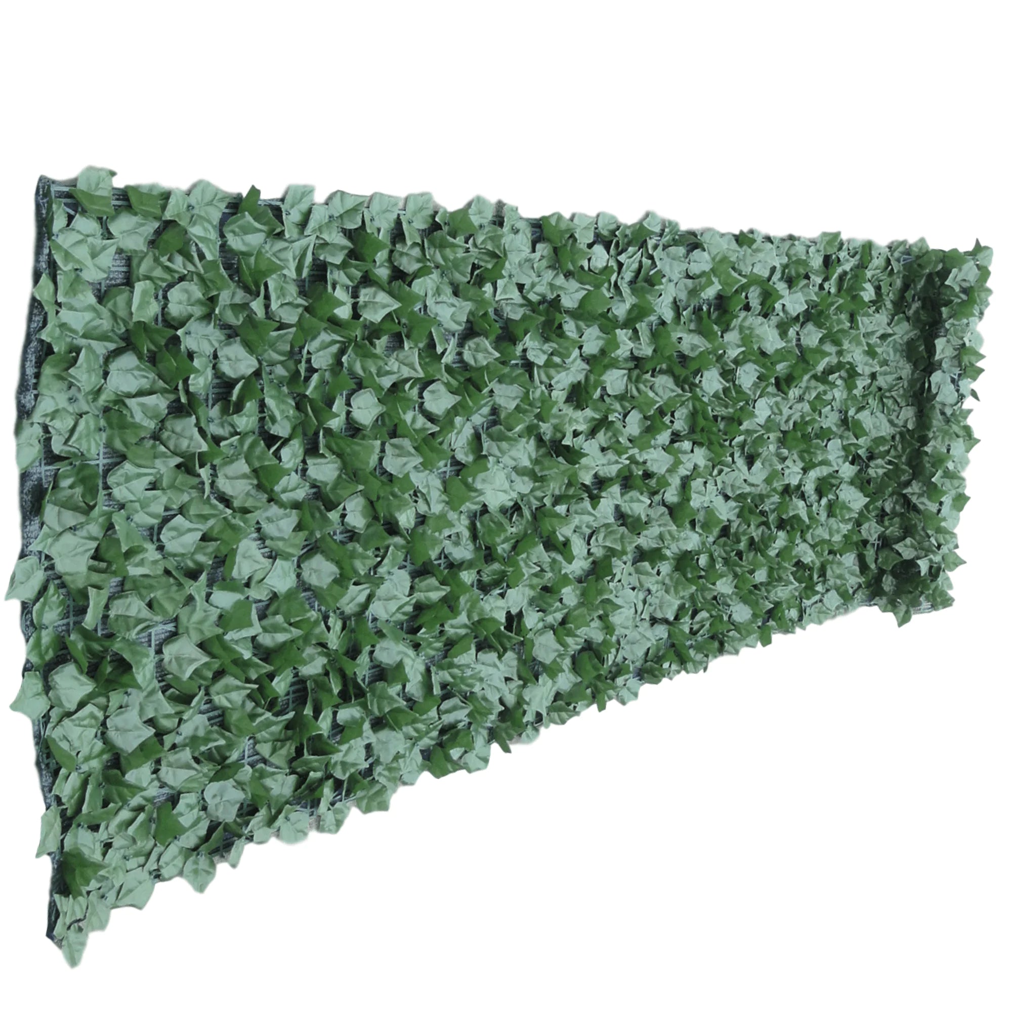 Faux Ivy Privacy Fence Shade Cloth Backing 120